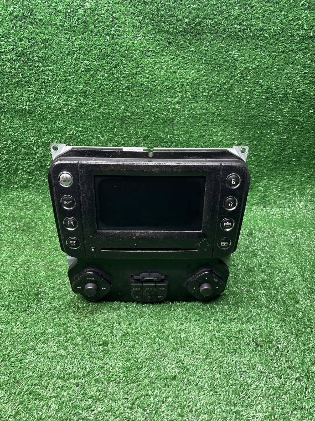 ⭐️2005-2008 MASERATI QUATTROPORTE M139 COMMAND HEAD UNIT NAVI RADIO 7612002395