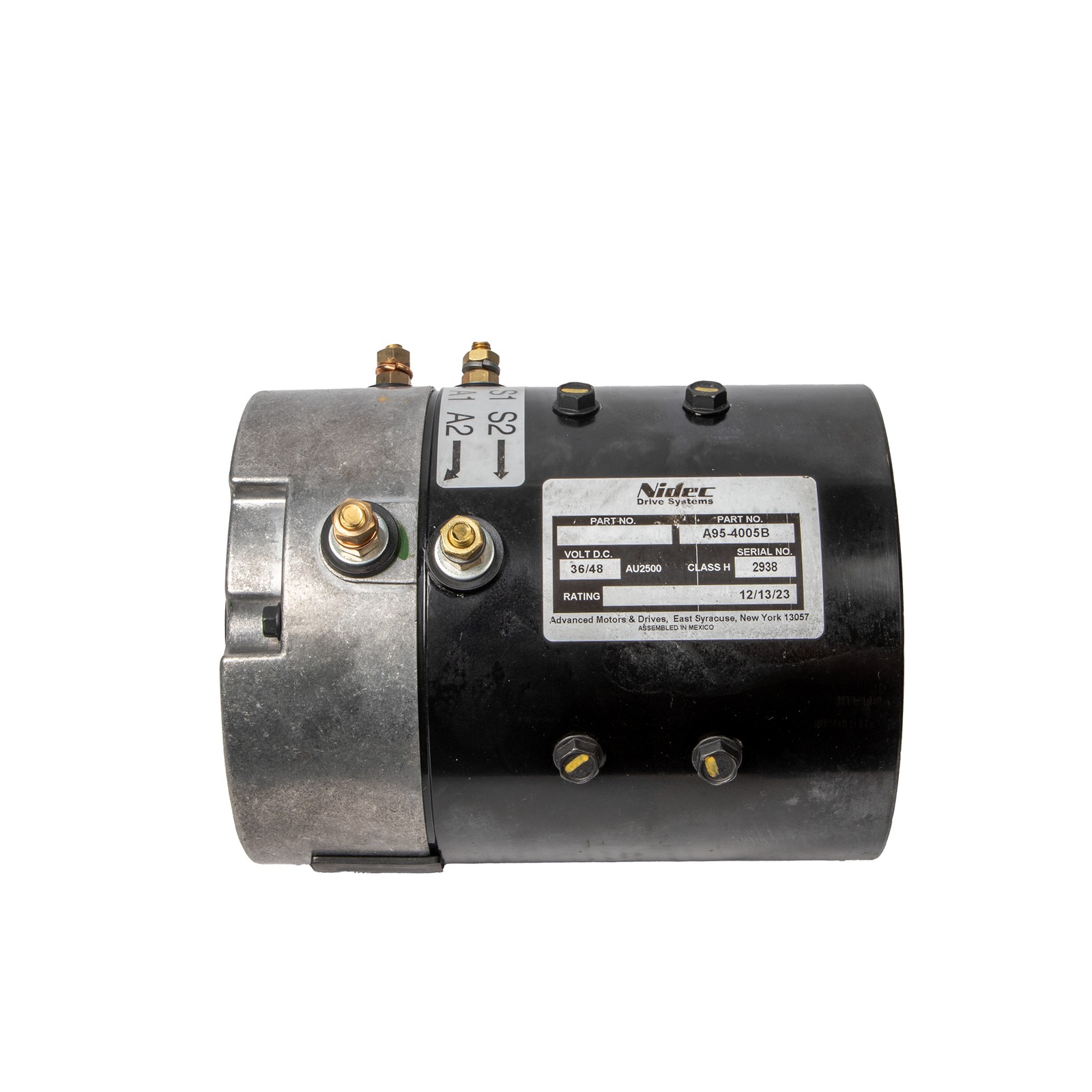 2 HP Stock 36 Volt 19 Spline Electric Motor E-Z-GO /Yamaha G9,G14,G16 Cart|91-02