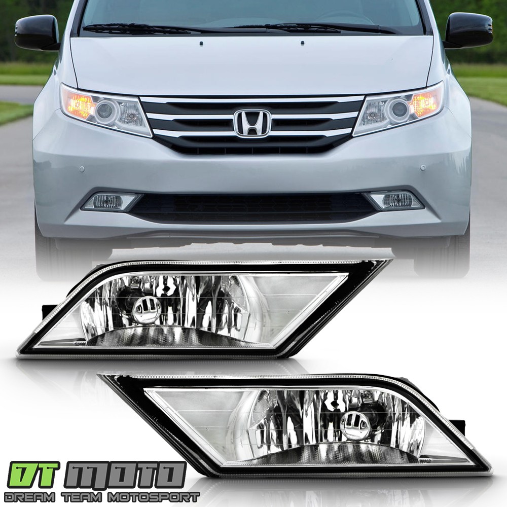For 2011-2013 Honda Odyssey Bumper Driving Fog Lights + Switch 11-13 Left+Right For 2011-2013 Honda Odyssey Bumper Driving Fog Lights + Switch 11-13 Left+Right