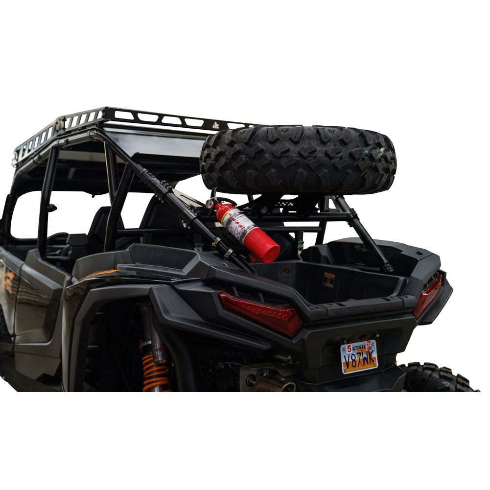 Tusk Spare Tire Carrier Compatible with Polaris RZR XP 1000 2024-2025 Tusk Spare Tire Carrier Compatible with Polaris RZR XP 1000 2024-2025