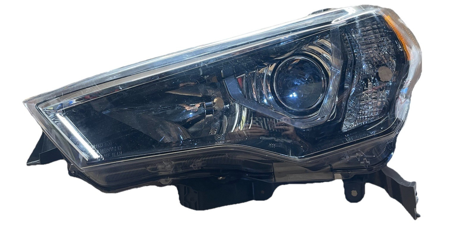fit 2014-2020 Toyota 4Runner Black LEFT LH halogen Headlight Lamp #A203 fit 2014-2020 Toyota 4Runner Black LEFT LH halogen Headlight Lamp #A203