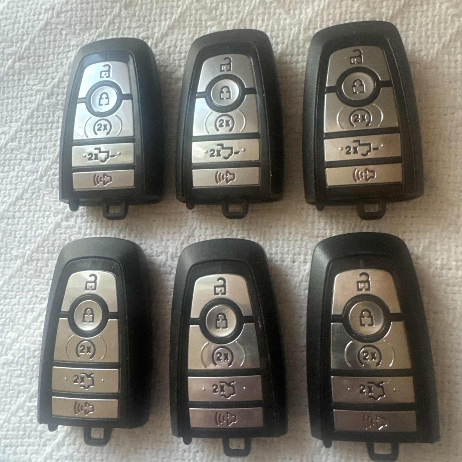 Lot of 6 Ford Key Fob Smart Remote Keyless Entry 5-Button 1426 Lot of 6 Ford Key Fob Smart Remote Keyless Entry 5-Button 1426