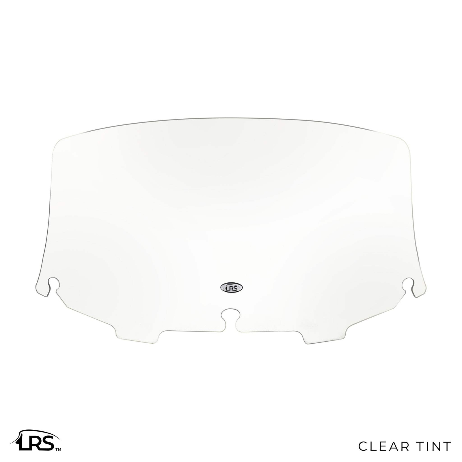 Harley Davidson Batwing Fairing Recurve Windshield Flat Top - Elite Series Polyc