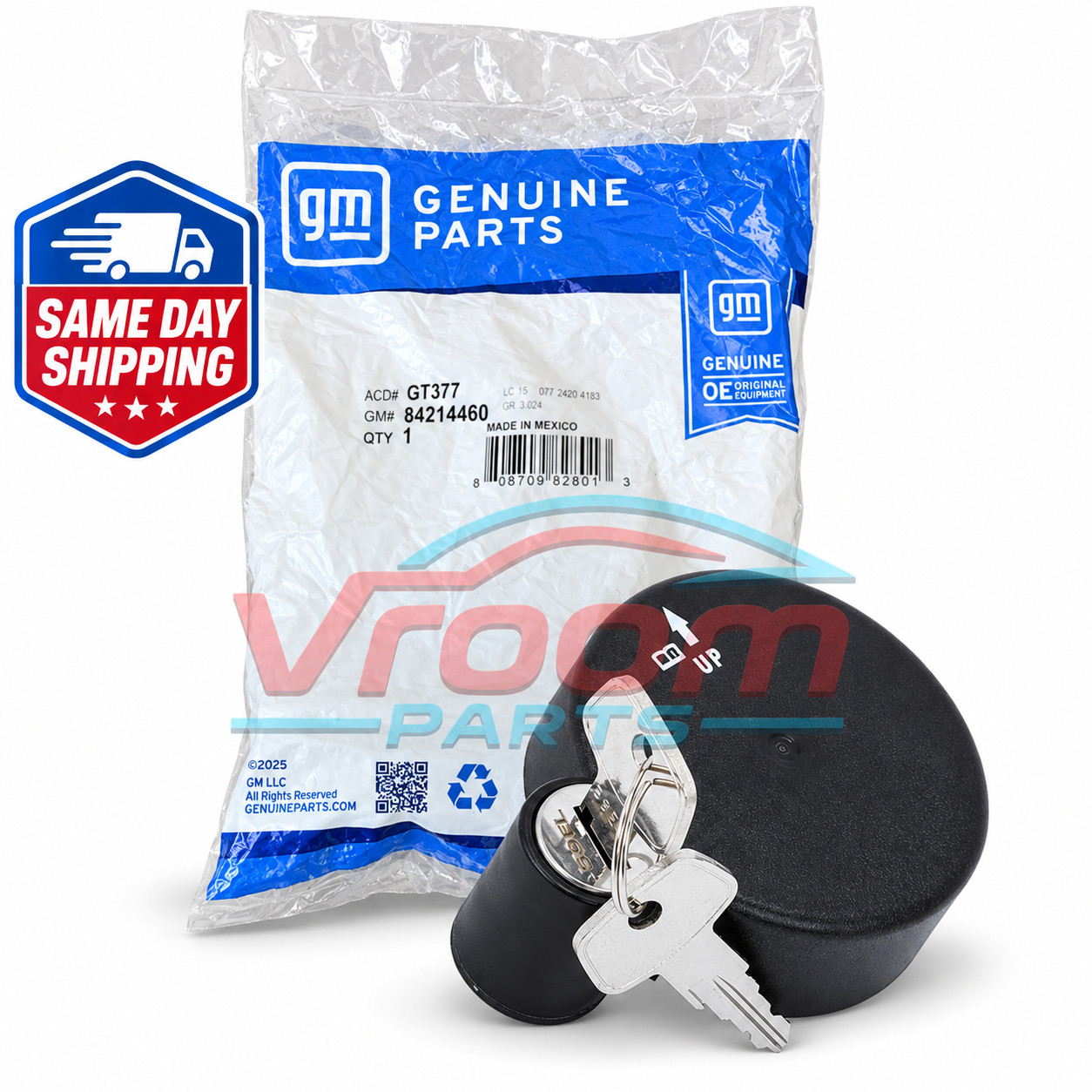 OEM GM 2019-2024 SILVERADO SIERRA LOCKING GAS CAP NEW GM # 84214460 GT377 OEM GM 2019-2024 SILVERADO SIERRA LOCKING GAS CAP NEW GM # 84214460 GT377