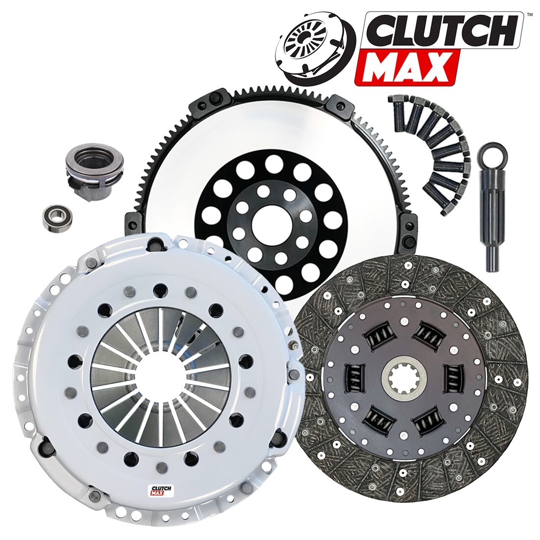 CLUTCHMAX OEM HD CLUTCH KIT & SOLID FLYWHEEL for BMW E46 323 325 328 330 M52 M54 CLUTCHMAX OEM HD CLUTCH KIT & SOLID FLYWHEEL for BMW E46 323 325 328 330 M52 M54