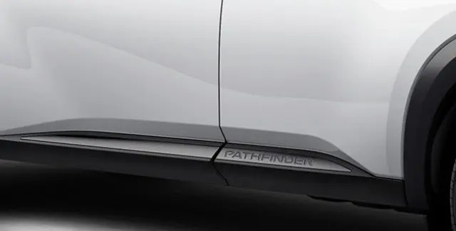 Genuine Nissan Dark Chrome Body Side Moldings T99G2-6TA0A
