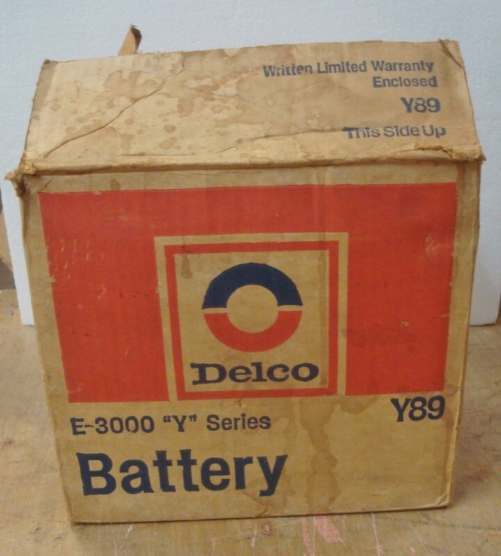 DELCO E3000 Y89 E3000 1970 - 1979 Nova Corvette Camaro NOS in the Original Box