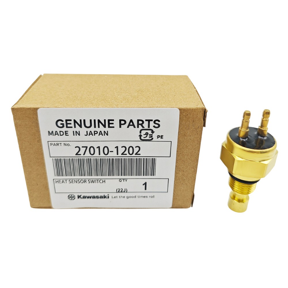 Fan Sensor Switch【Genuine】For Kawasaki 27010-1202 / 27010-1364 Radiator Fan New