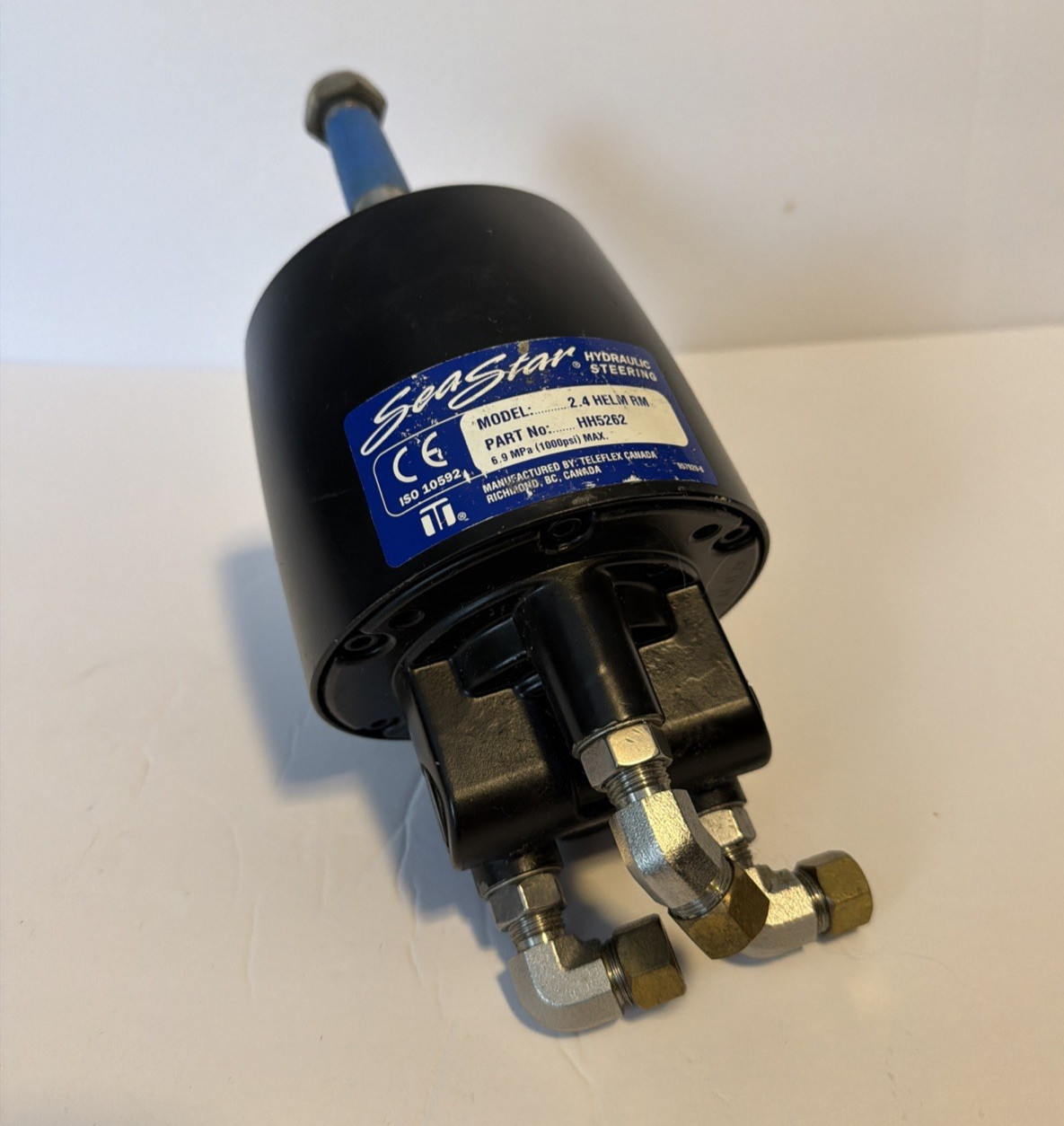 Rebuilt Seastar Solutions HH5262 SEASTAR Teleflex HELM 2.4 REAR MOUNT 6.9 MPa Rebuilt Seastar Solutions HH5262 SEASTAR Teleflex HELM 2.4 REAR MOUNT 6.9 MPa