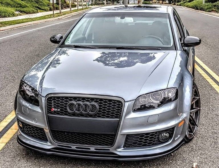 Performance Front Bumper Spoiler Lip/ Splitter for Audi RS4 B7 04-08 Extension