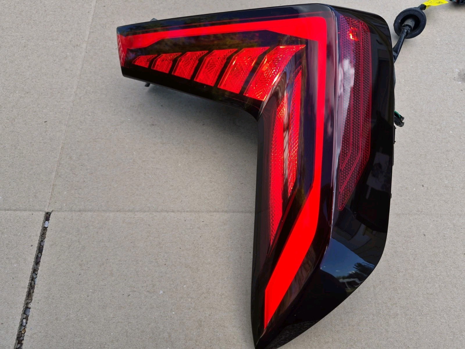 2025 2026 Kia K4 Passenger Right PARTIAL LED Tail Light Lamp Genuine OEM