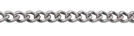 STAINLESS STEEL TWIST LINK CHAIN 304L (S8) 1/8\
