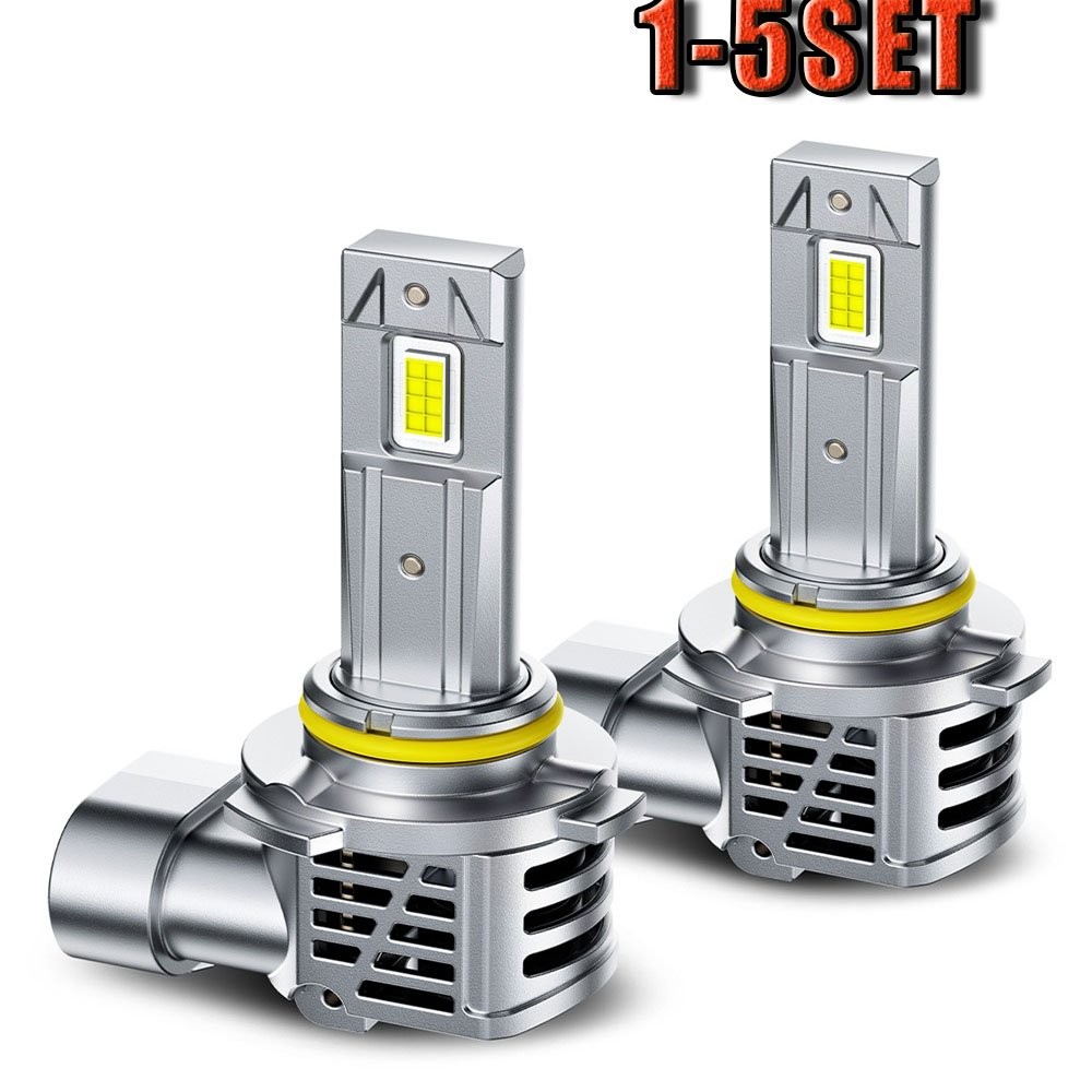 AUXITO 9005 HB3 LED Headlight Bulbs Upgraded White Lamps Canbus Ready 2-10X