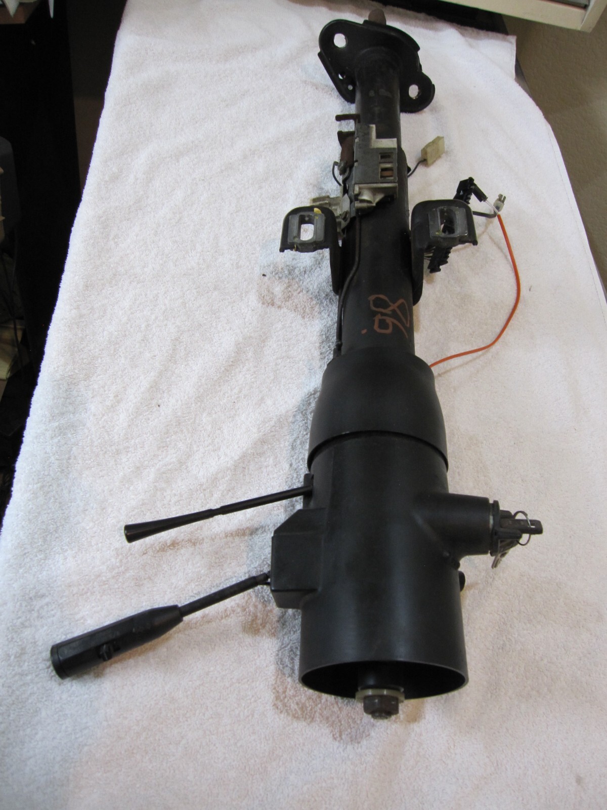 Corvette Tilt Telescopic steering column REBUILT TIGHT & key 84 85 86 87 88 89 Corvette Tilt Telescopic steering column REBUILT TIGHT & key 84 85 86 87 88 89