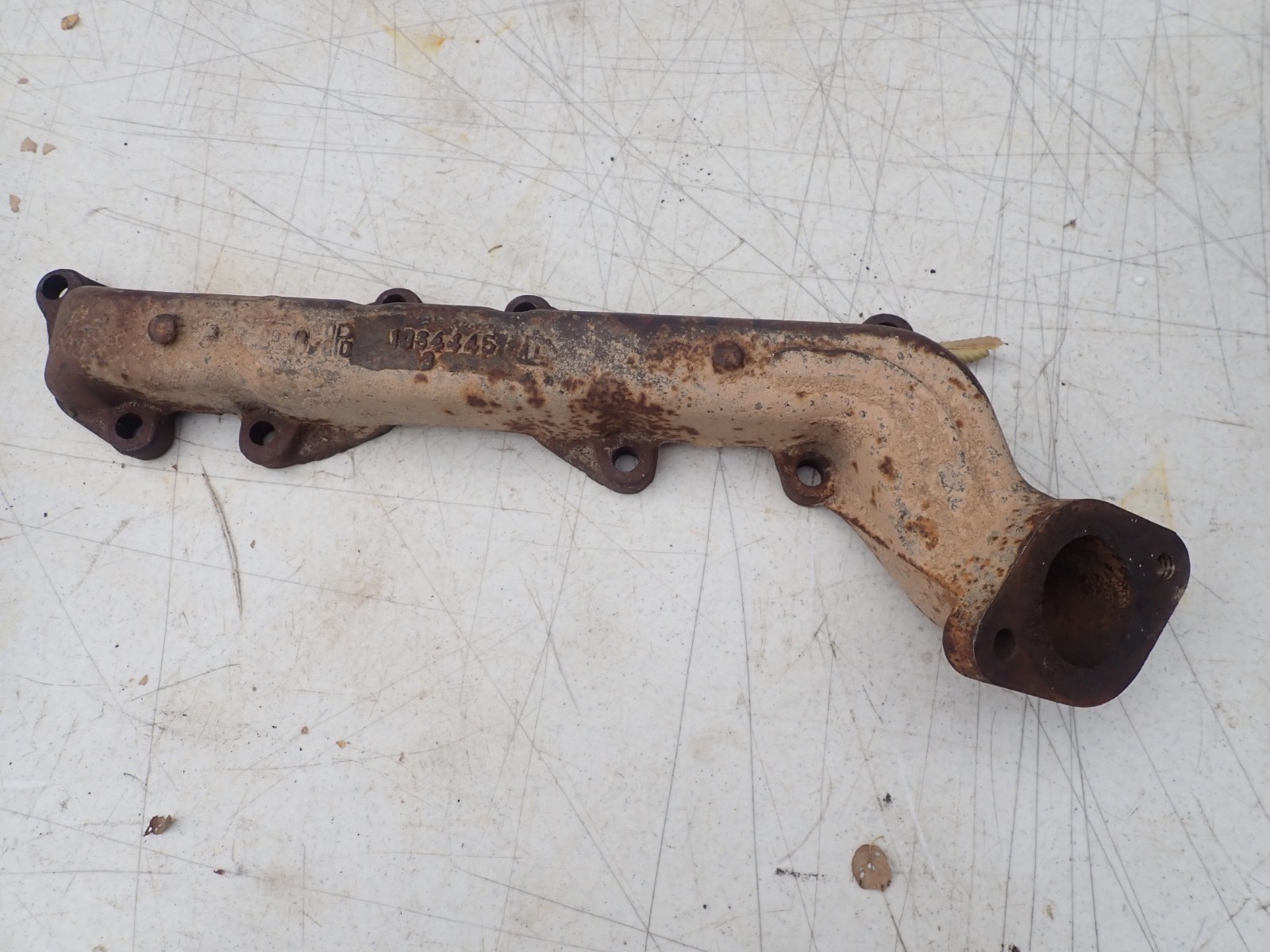 NOS 1956 - 1957 Dodge LH Exhaust Manifold Mopar 325 Poly # 1634446 NOS 1956 - 1957 Dodge LH Exhaust Manifold Mopar 325 Poly # 1634446