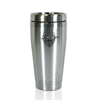 Ford Mustang 45th Anniversary Brushed Stainless Steel Tumbler Ford Mustang 45th Anniversary Brushed Stainless Steel Tumbler
