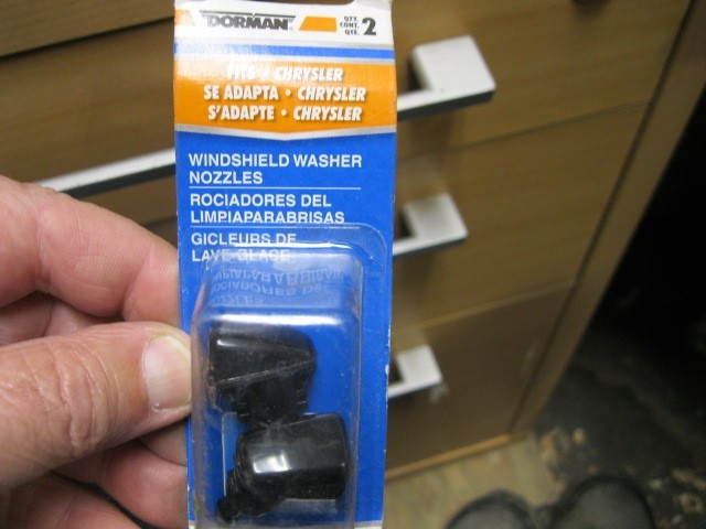 Dorman 58115 Windshield Washer Nozzle Compatible with Select Models, 2 Pack Dorman 58115 Windshield Washer Nozzle Compatible with Select Models, 2 Pack
