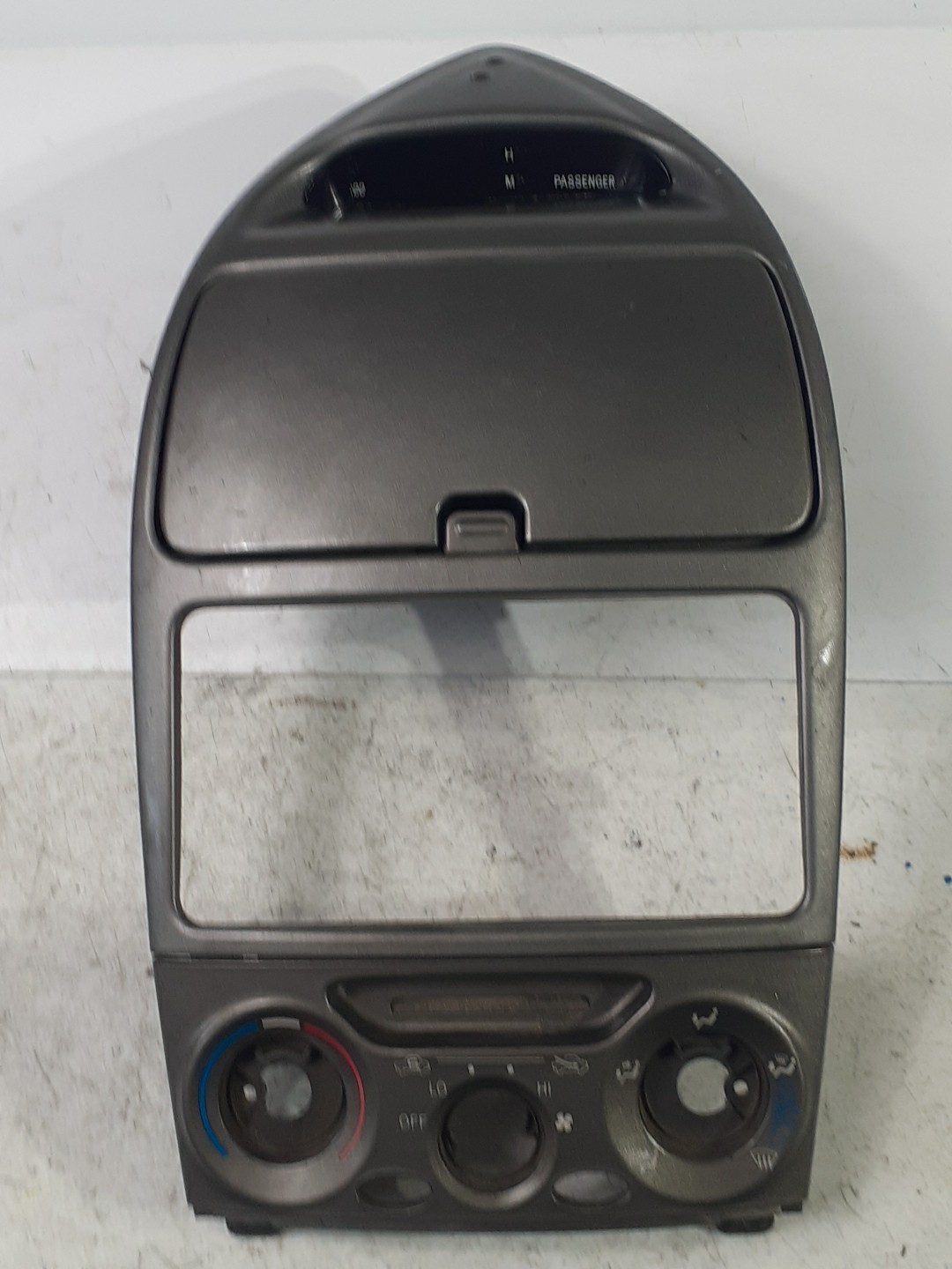 2000-05 TOYOTA CELICA RADIO HVAC BEZEL TRIM W\STORAGE & CLOCK OEM 55412-20650 2000-05 TOYOTA CELICA RADIO HVAC BEZEL TRIM W\STORAGE & CLOCK OEM 55412-20650