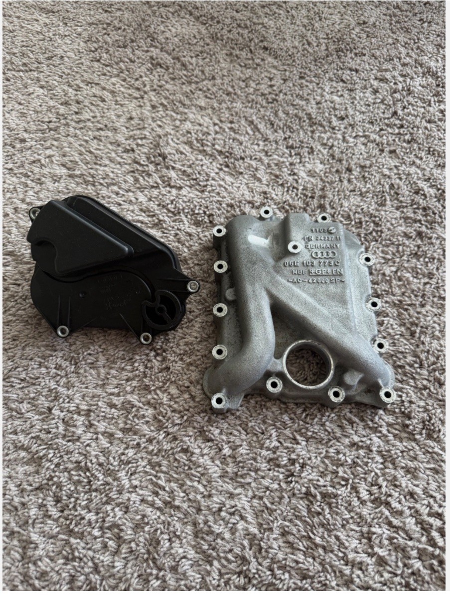 “OEM”06E103773C 06E103772C Cylinder Block Ventilation Audi A4 S6 PCV RELOCATION