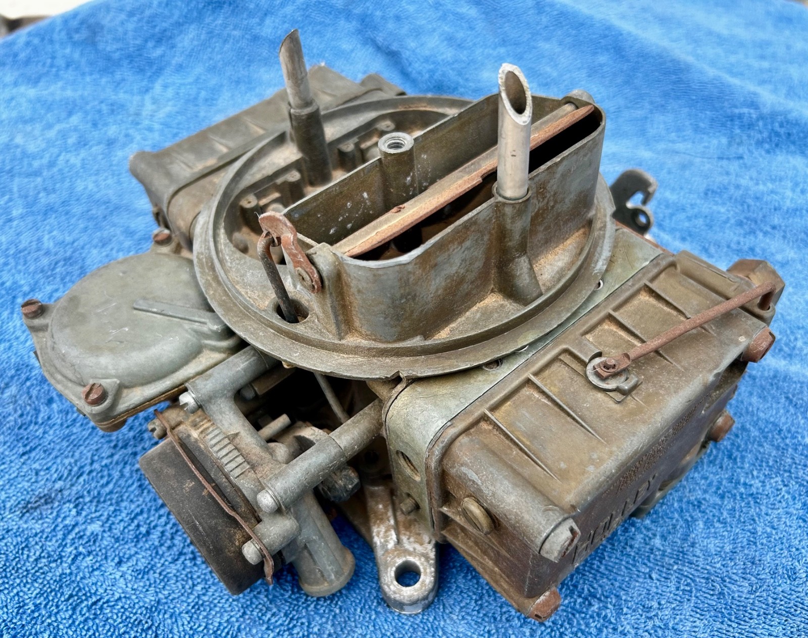 used original Holley 1273-1 1957 Ford, Thunderbird Mercury carburetor 57 312 V8 used original Holley 1273-1 1957 Ford, Thunderbird Mercury carburetor 57 312 V8