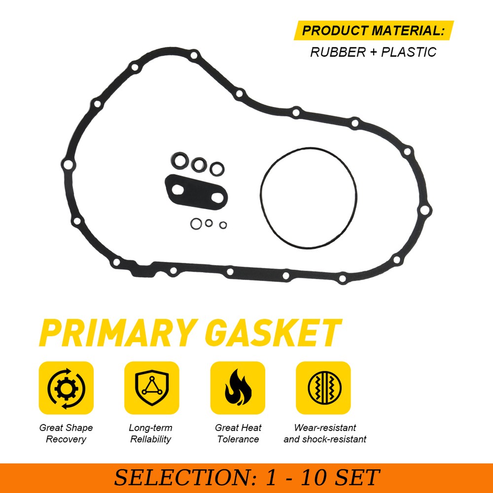 1-10Set Primary Cover Seal & Gasket For Harley XL1200XS Forty Eight Special 2018
