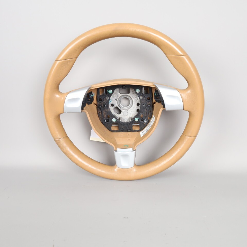 2006-2009 Porsche 911 997 Boxster Cayman 997 Sport Steering Wheel OEM Sand Beige 2006-2009 Porsche 911 997 Boxster Cayman 997 Sport Steering Wheel OEM Sand Beige