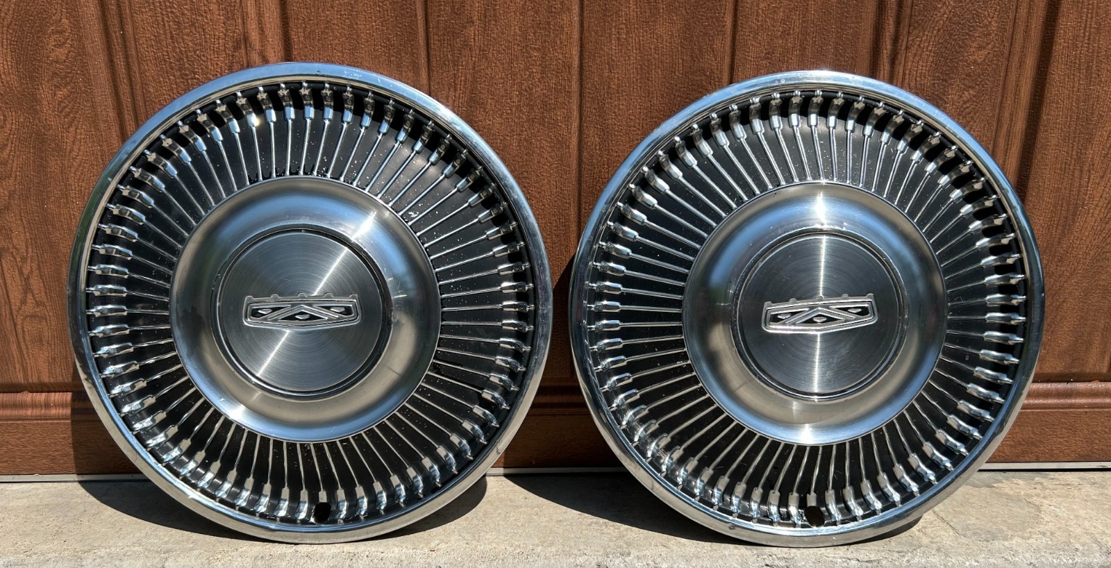 2 Genuine Original 68 Ford Fairlane Falcon Torino Wheel Cover Hubcap 14\