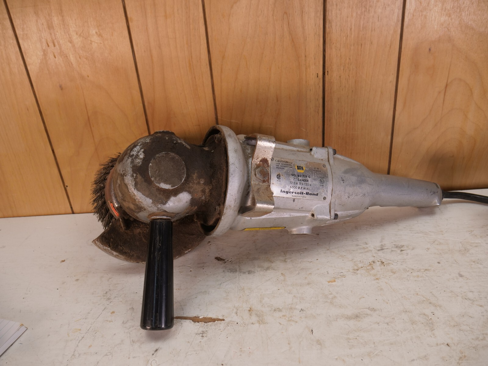 NAPA Vintage Ingersoll-Rand 65-7196 Electric 7 NAPA Vintage Ingersoll-Rand 65-7196 Electric 7