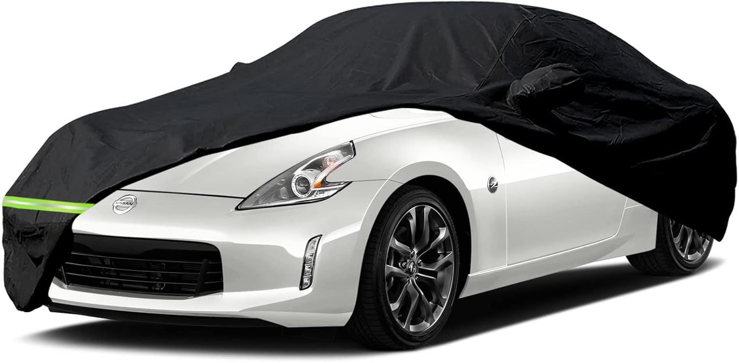 Car Covers 190T Waterproof for Nissan 370Z / 370Z Nismo 2009-2026, Custom Fit