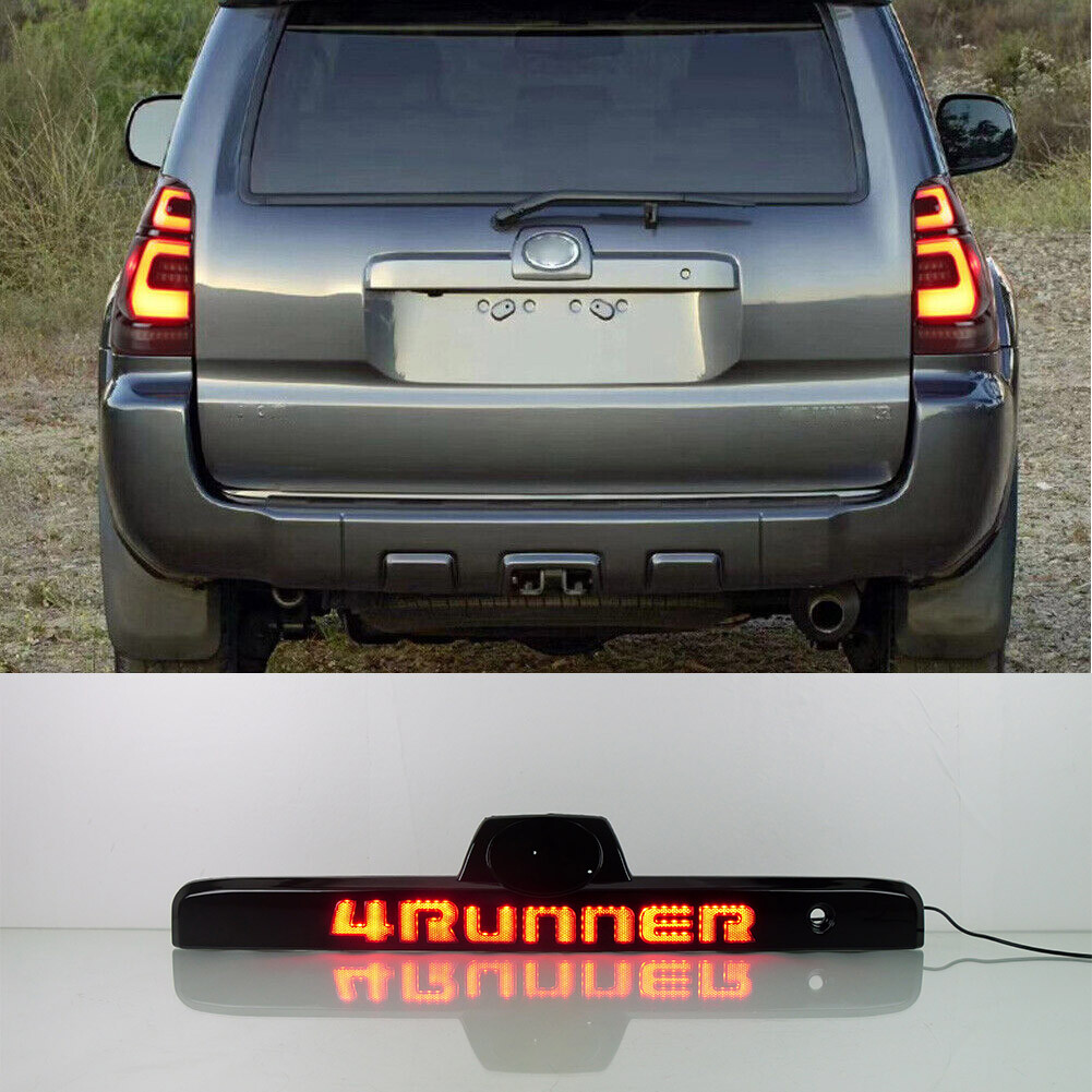 Black LED Trunk Tail lights 3rd Brake Stop Lamp For 2003-2009 Toyota 4Runner