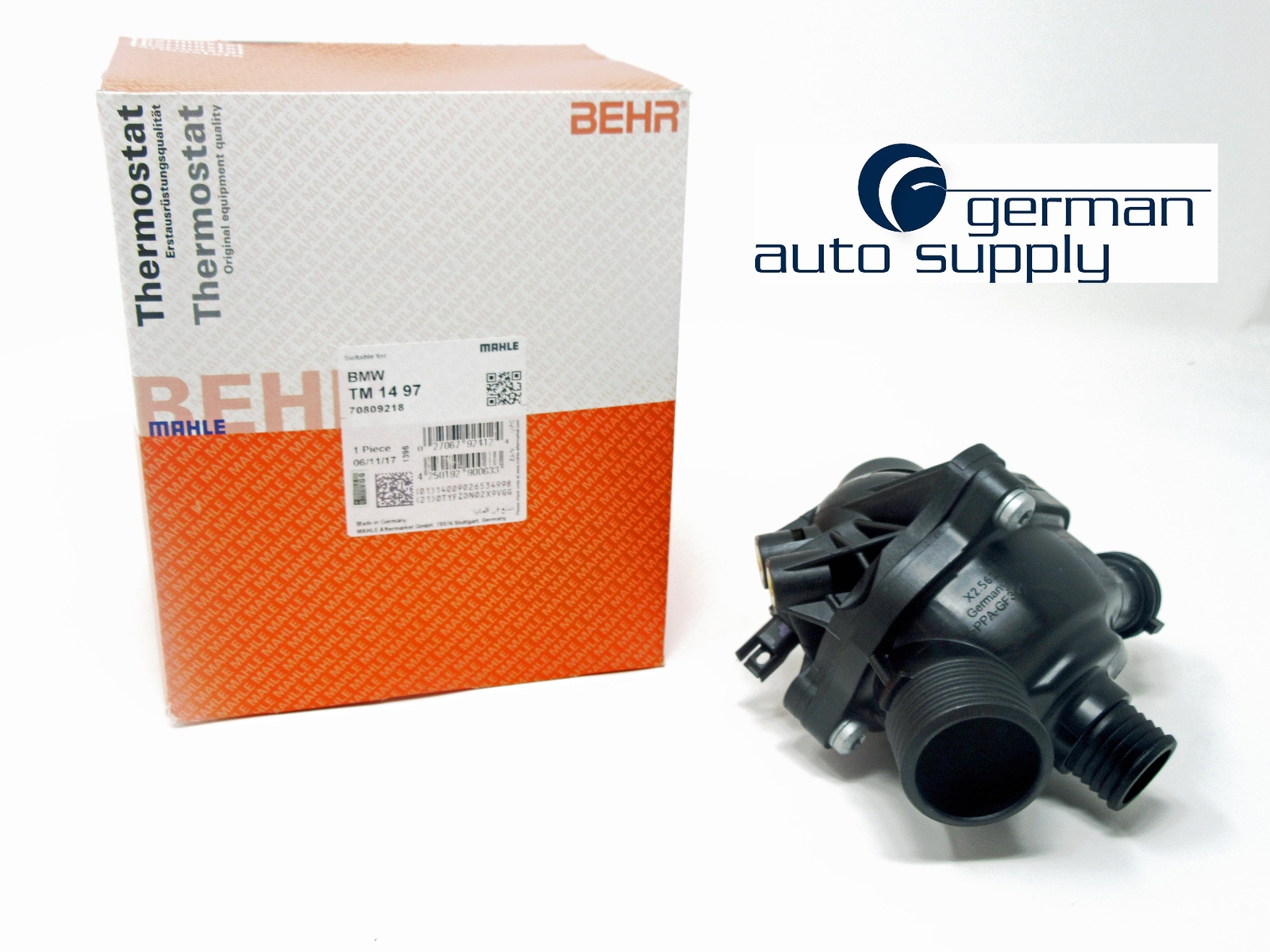 BMW Engine Coolant Thermostat - MAHLE BEHR - TM1497 - NEW OEM