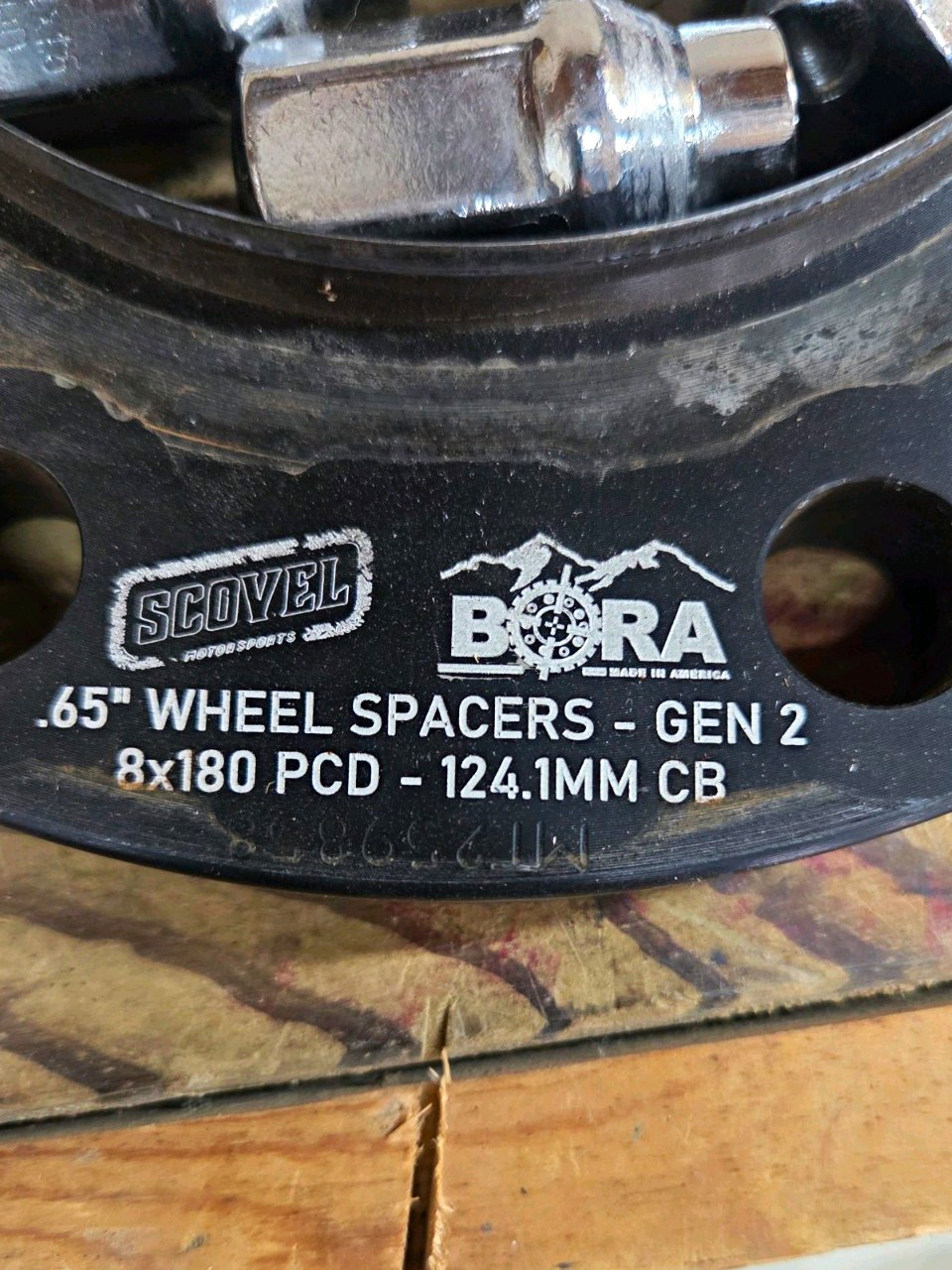 BORA .65/8Wheel Spacers BORA .65/8Wheel Spacers