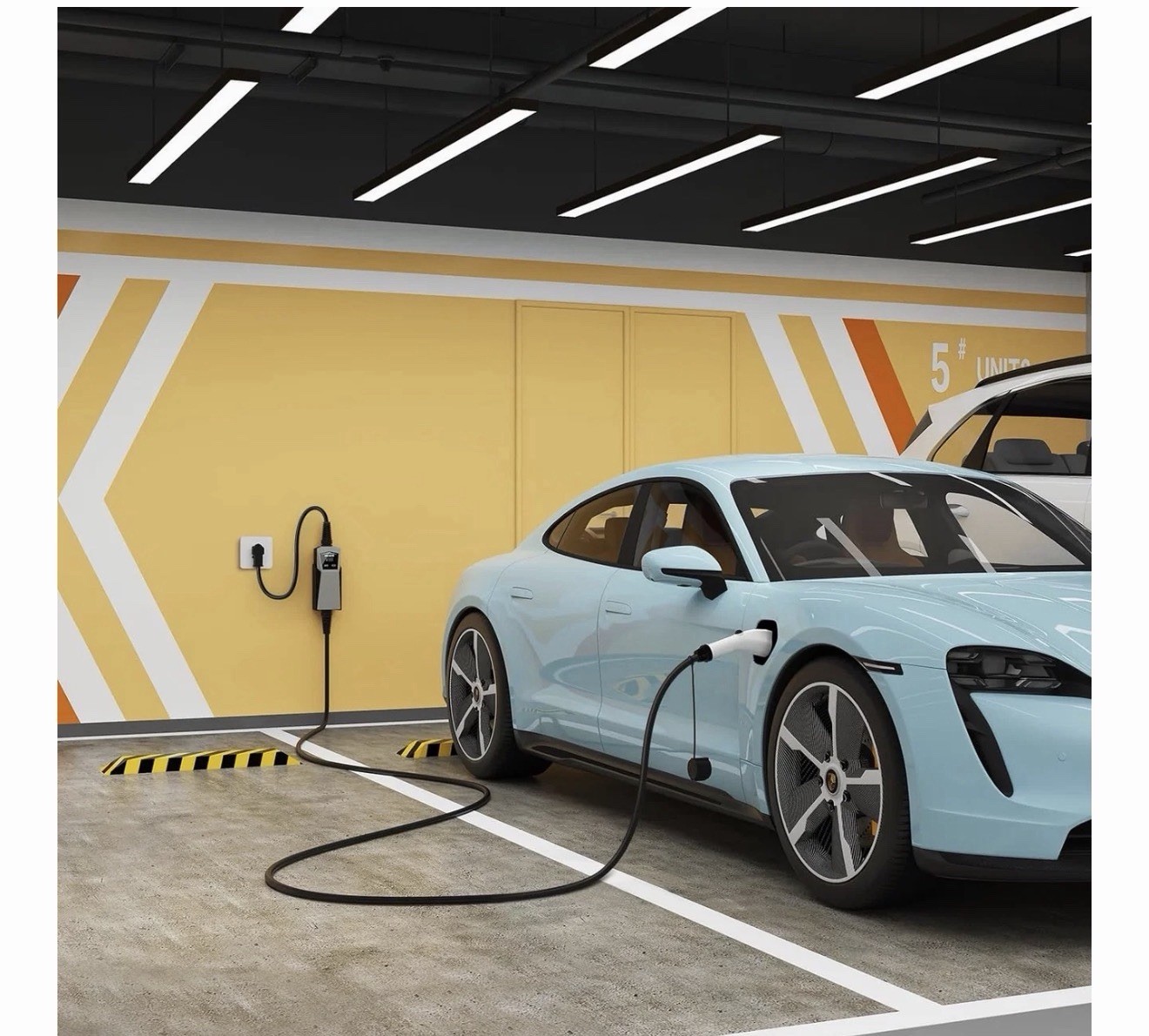 MUSTART Level 2 EV Charger |12/16/24/32/40Amp Adjustable | NEMA 14-50 | 24.6FT MUSTART Level 2 EV Charger |12/16/24/32/40Amp Adjustable | NEMA 14-50 | 24.6FT