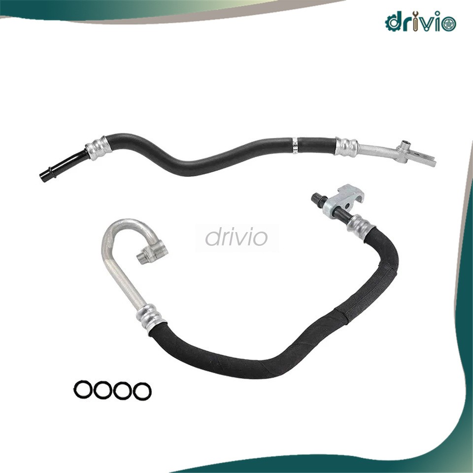 2pcs 17222245358 Inlet & Outlet Engine Oil Cooler Lines For BMW E90 E91 E92 335i