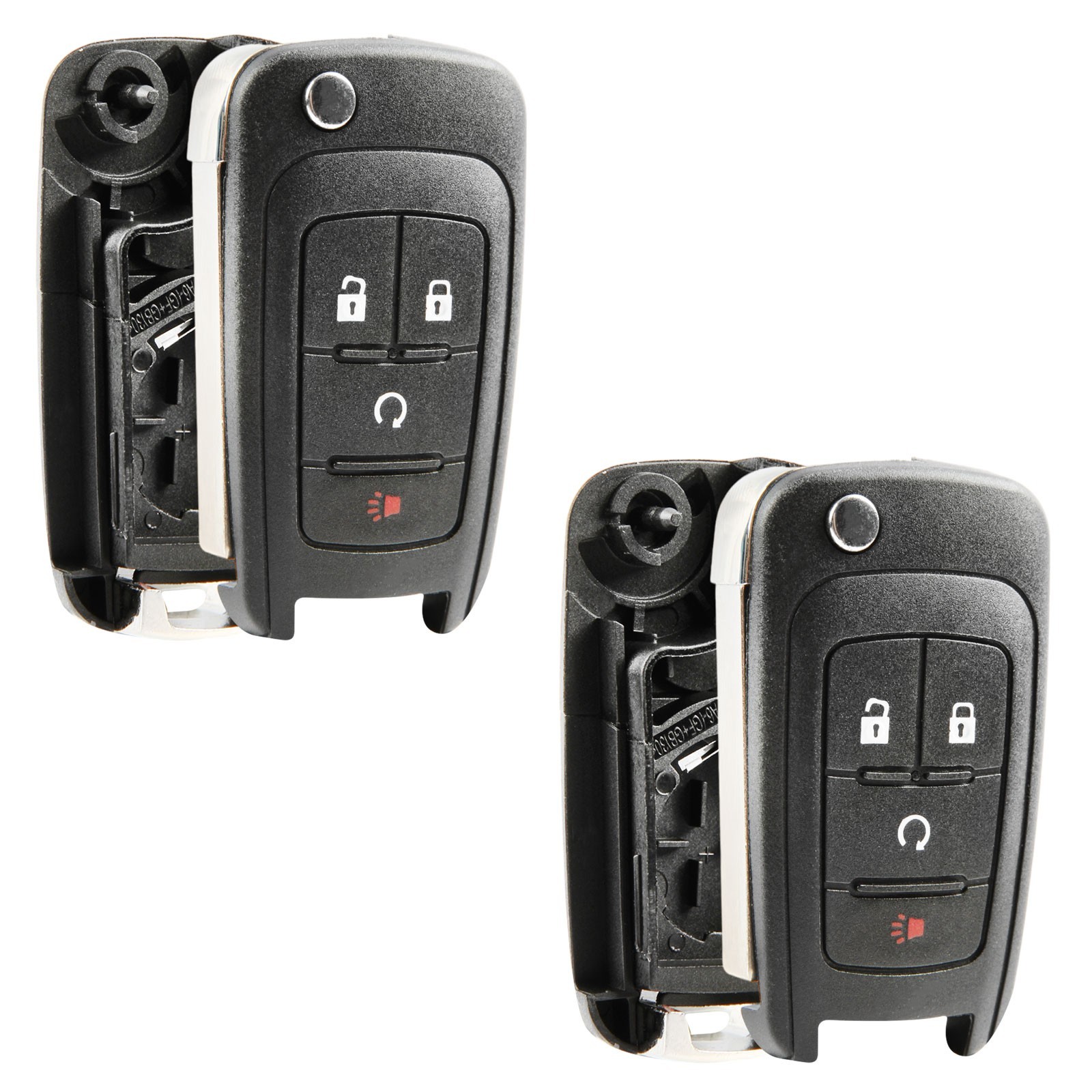 2 Remote Key Fob Shell Case for 2013-2018 Chevy Trax Buick Encore KR55WK500733