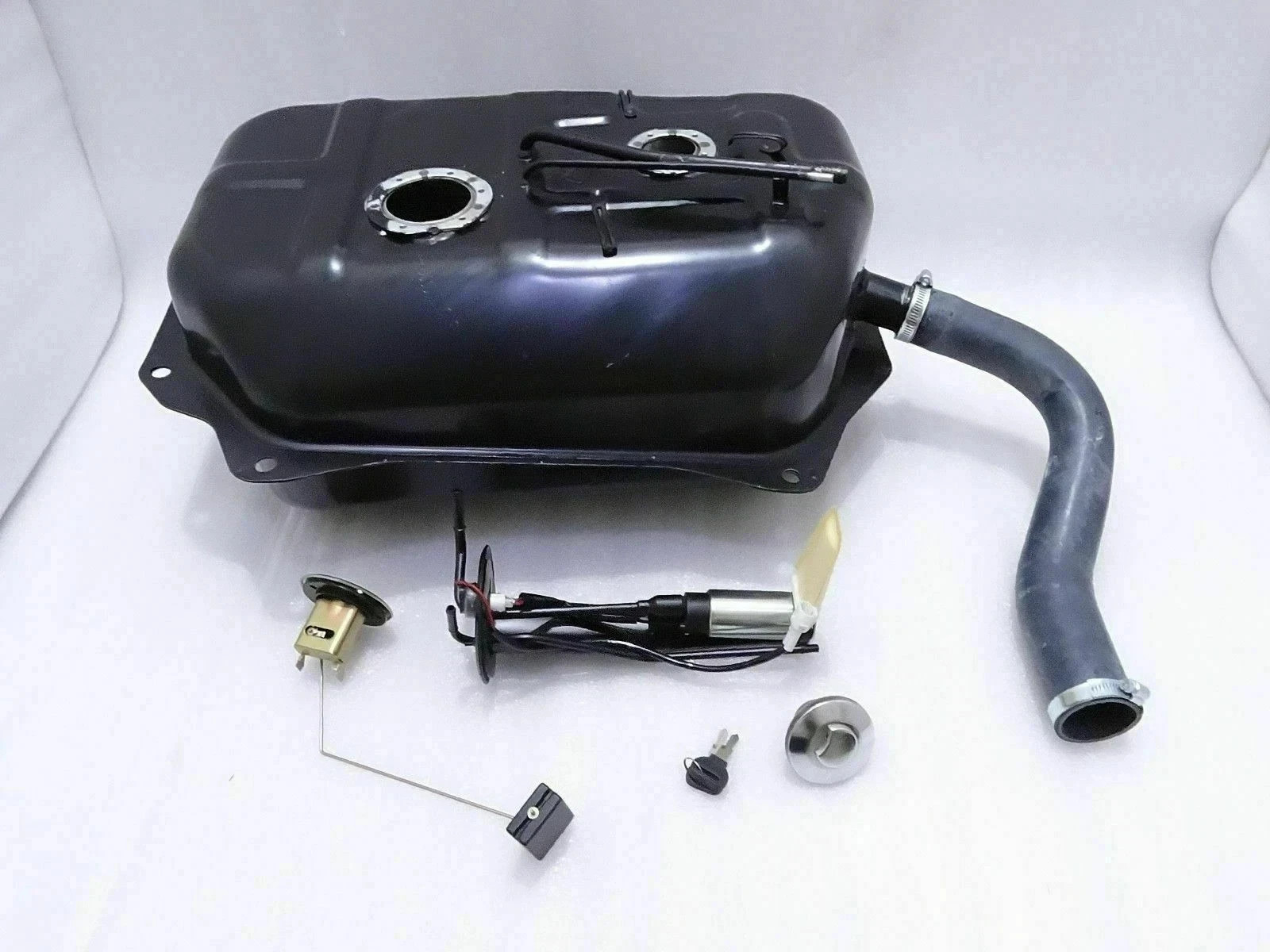 FOR SUZUKI SAMURAI GYPSY SJ413 FUEL PETROL GAS TANK+ CAP+HOSE+ MOTOR PUMP @VM