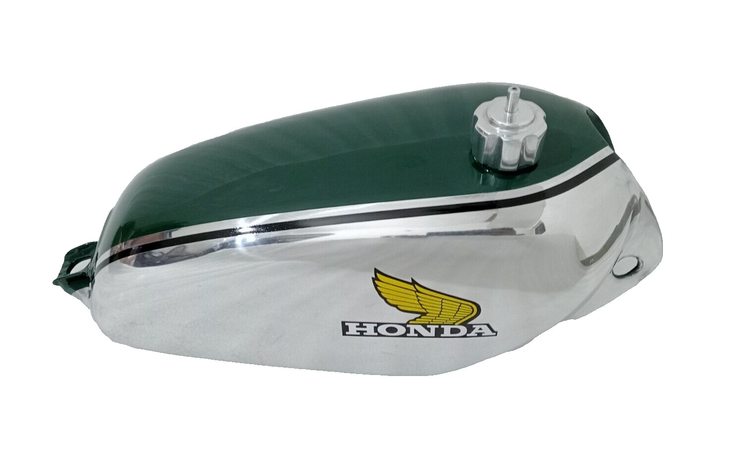 Honda CR250M CR 250M 1973 Elsinore Aluminium + Painted Petrol Fuel Gas Tank +Cap