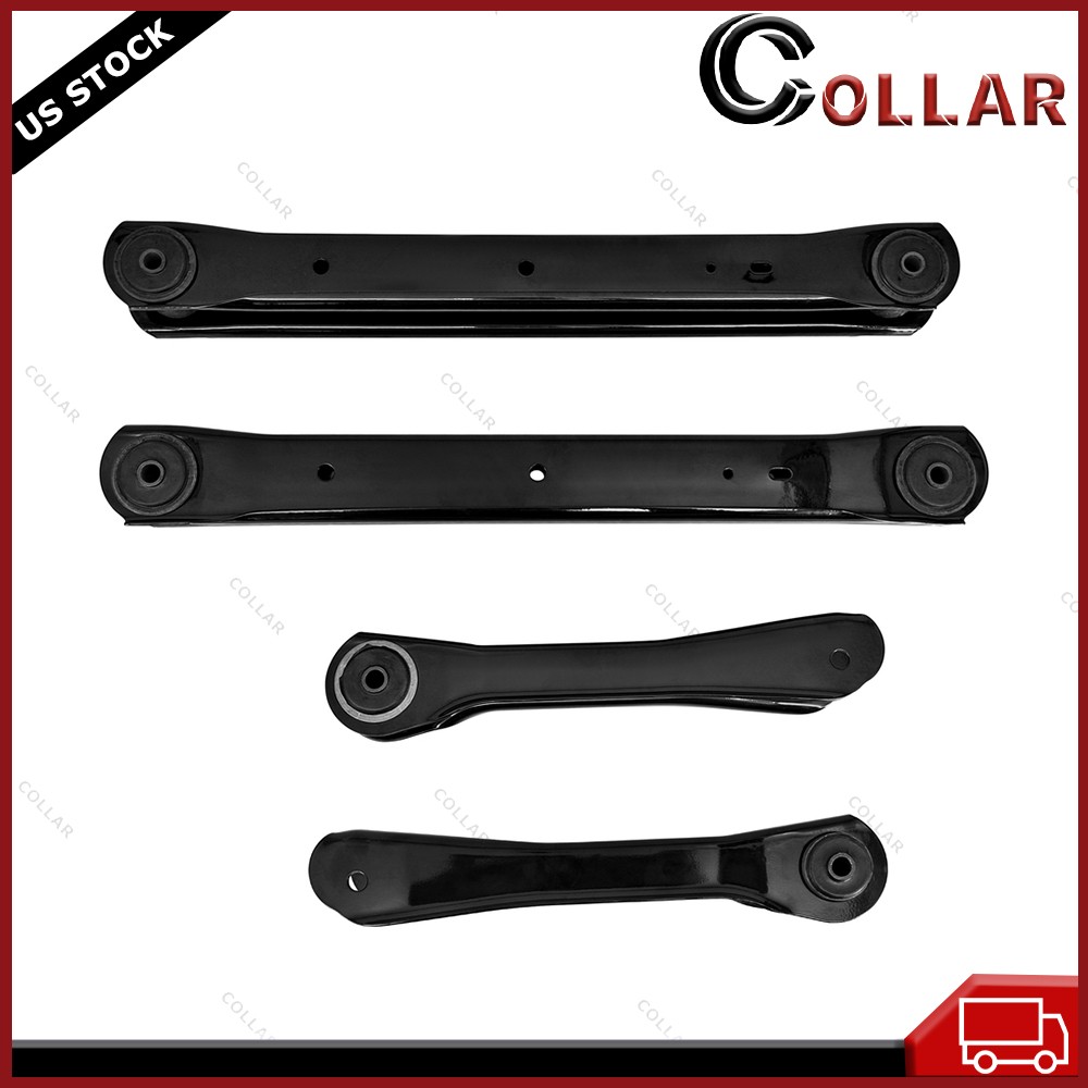 Upper & Lower Rear Trailing Arms With Bushings for 1964-67 Chevy Buick Pontiac