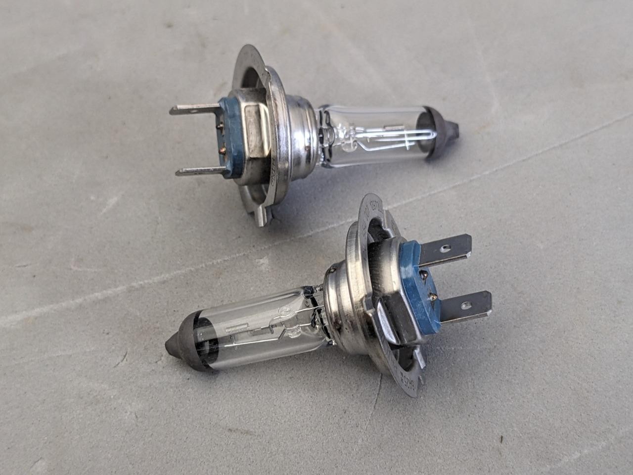 2x New OEM Philips H7 55W 12972LL Long Lasting Bulb Halogen Headlamp 12972