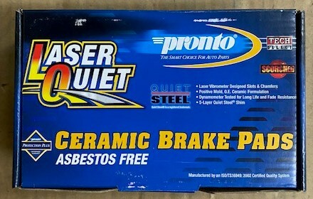 BRAND NEW PRONTO FRONT BRAKE PADS LCD470 / D470 FITS *SEE CHART* 