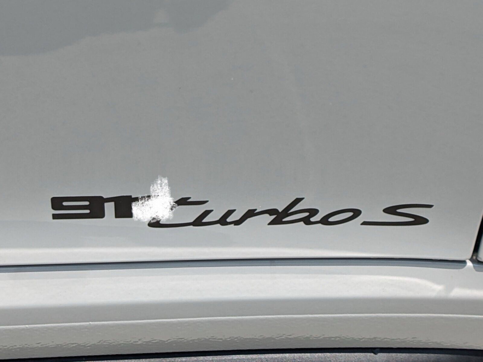 Custom 911 Turbo S Side Door Decals for Porsche 911 2020-2024 992