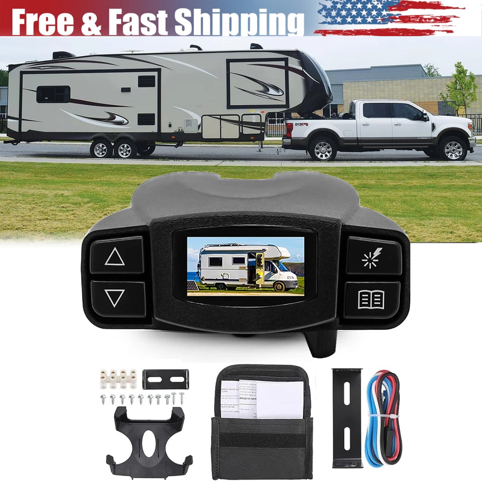 For Tekonsha P3 Prodigy 90195 Electric Trailer Brake Control Module Controller .