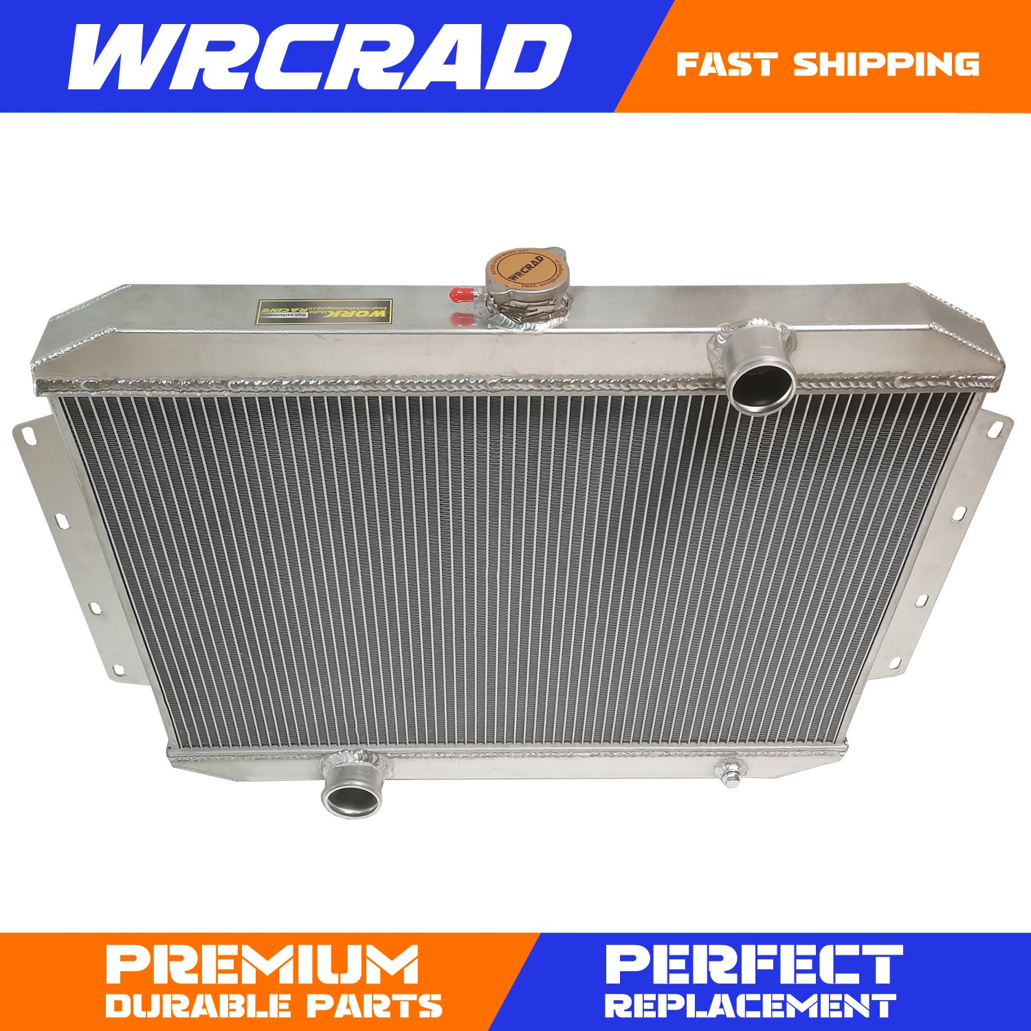 All Aluminum Radiator for 1961 1962 International C132 2.5L 4.3L 5.0L V8 Engine