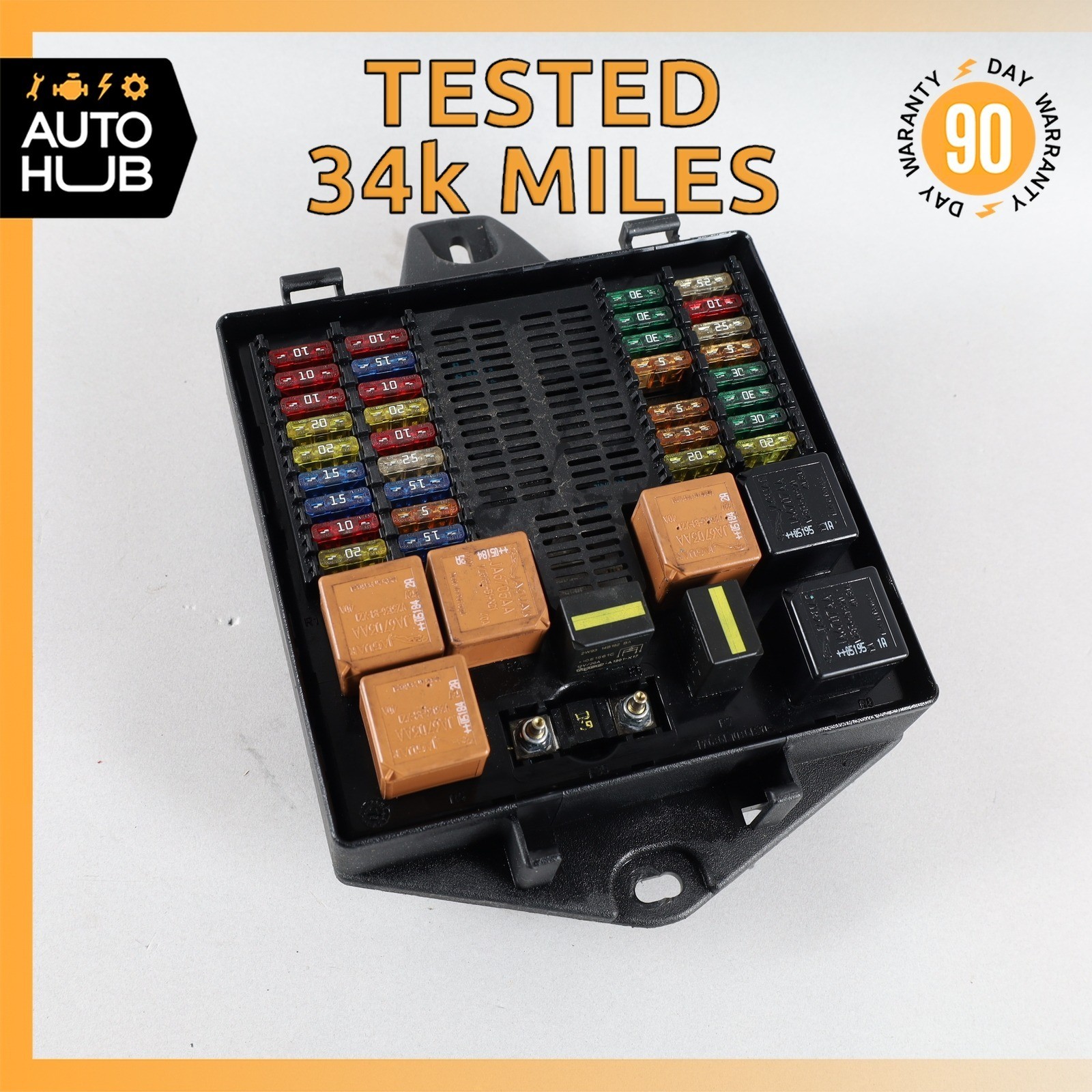 05-08 Aston Martin DB9 V8 Vantage Front Fuse Box Relay Junction OEM 34k