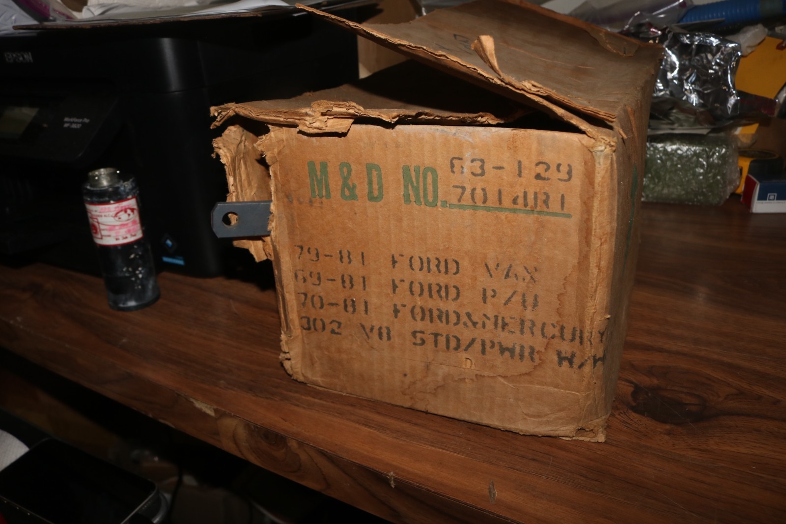 NOS M&D power steering add on kit 302 V8 69-81 F series trucks 70-81 pass cars NOS M&D power steering add on kit 302 V8 69-81 F series trucks 70-81 pass cars
