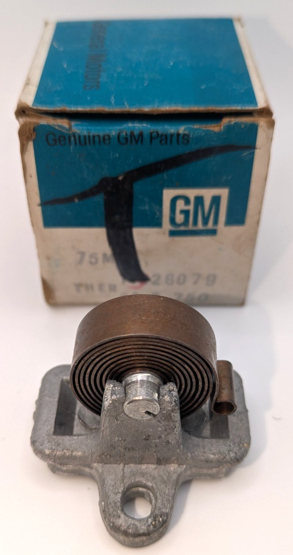 NOS 32609 GM Q-Jet Thermostat Choke Coil SBC 1973-1974 Corvette Camaro Chevelle NOS 32609 GM Q-Jet Thermostat Choke Coil SBC 1973-1974 Corvette Camaro Chevelle