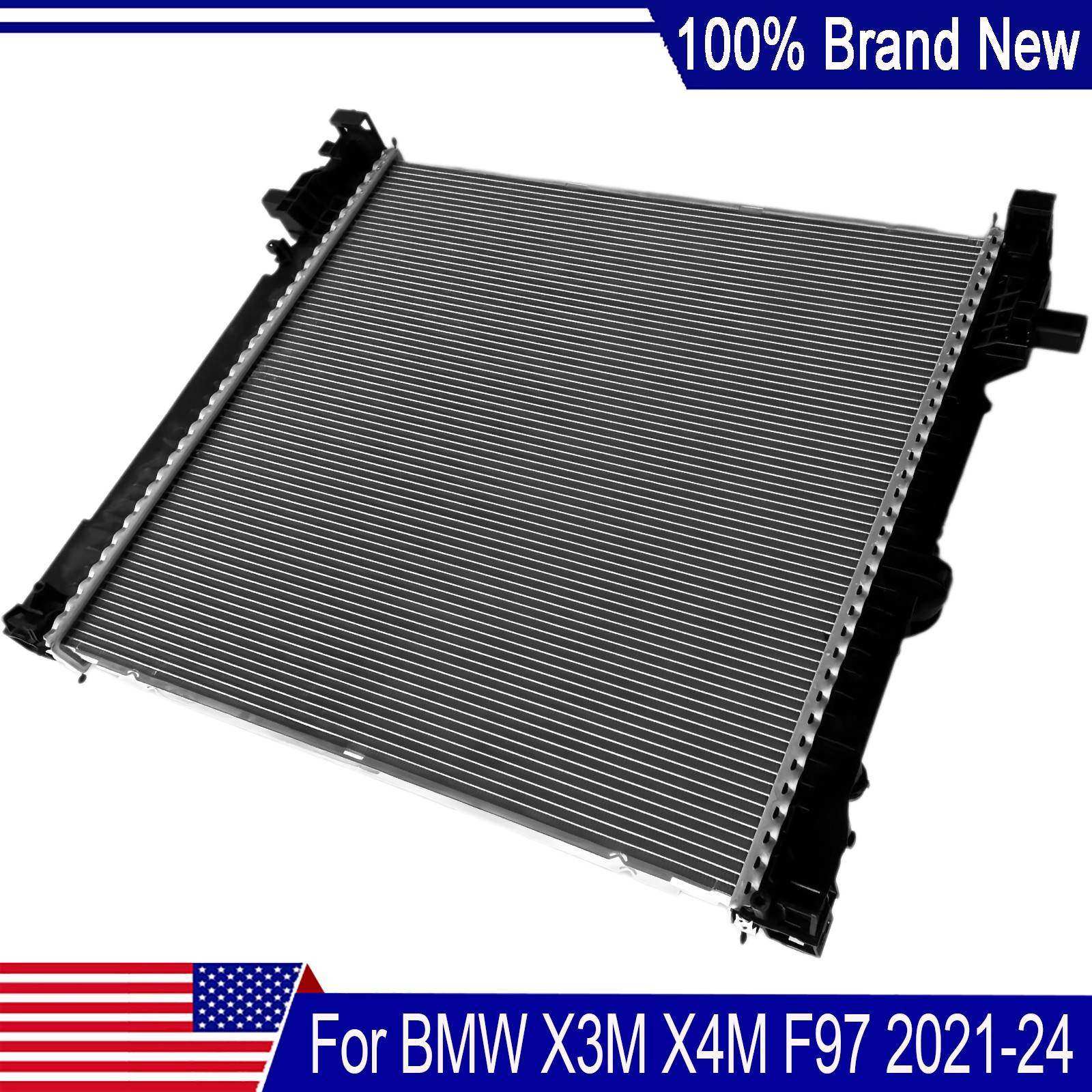 Main Radiators Cooling Assembly 17118665241 For BMW X3M X4M F97 F98 2021-2024
