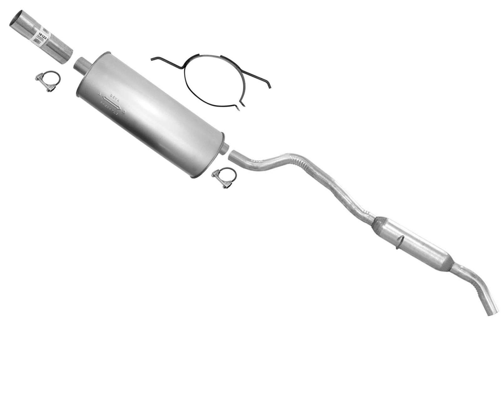 For 2001-2005 Chrysler Town & Country 3.8L Front Wheel Drive Muffler & Tail Pipe
