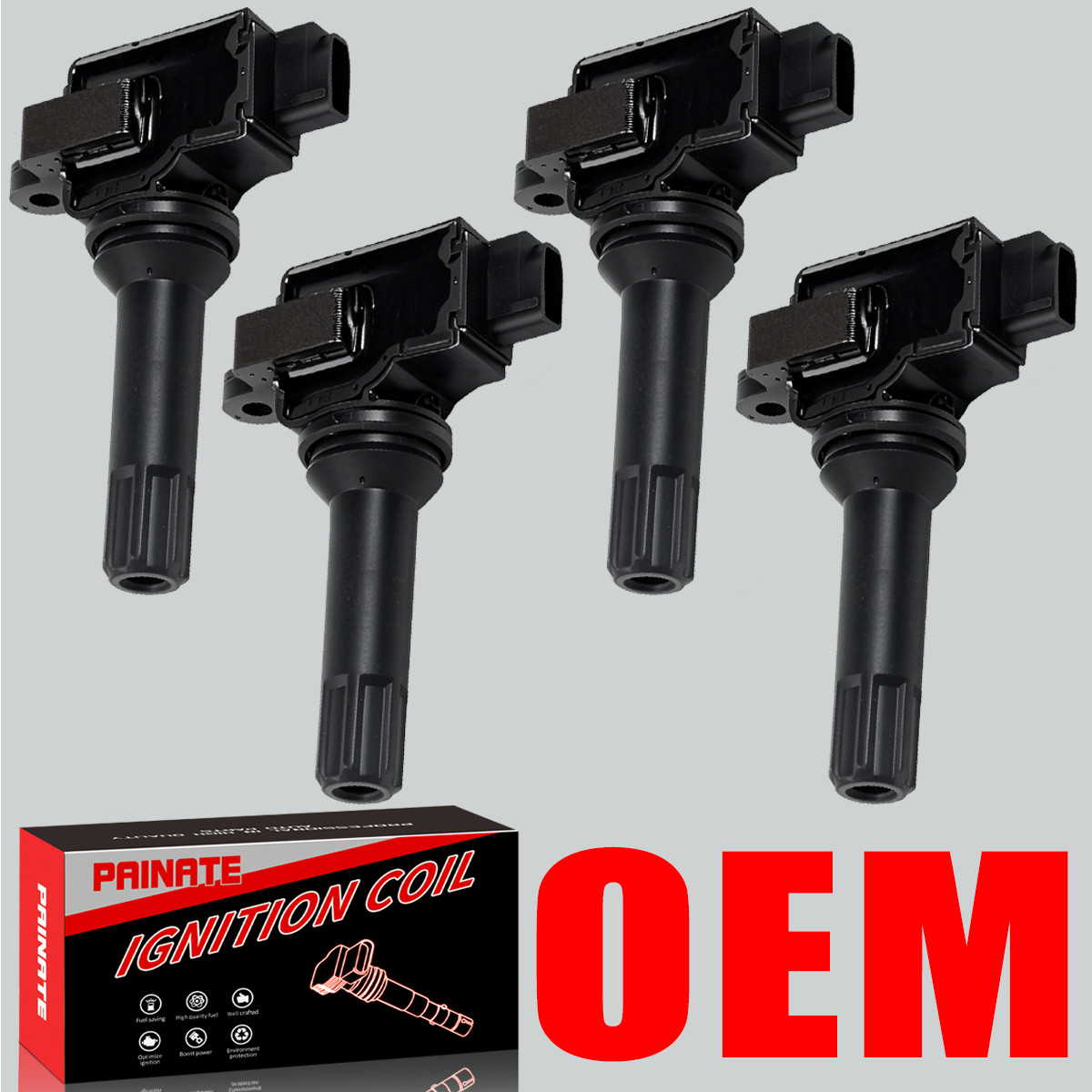 Brand 4X OEM Ignition Coil For 2011-2013 Subaru Forester 2.5L Impreza 2.0L UF664