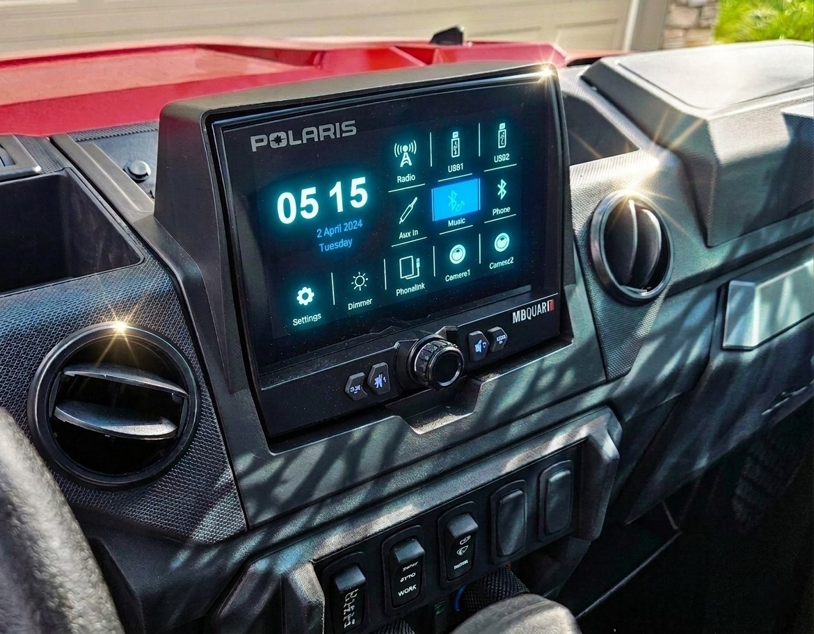 2025-27 Polaris Ranger XP 1000 Radio Kit - MB Quart 7 2025-27 Polaris Ranger XP 1000 Radio Kit - MB Quart 7